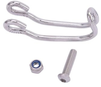 Busch & Müller 475DU Fahrrad-Leuchtenbauteile & Zubehör Silber Einheitsgröße