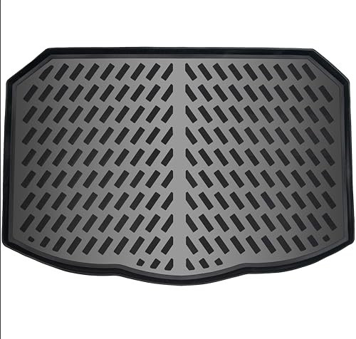 ELMASLINE Alfombrilla de goma 3D para maletero para Nissan Qashqai (J12) 2021-2025 (base de carga inferior) | Accesorios para alfombrilla de maletero