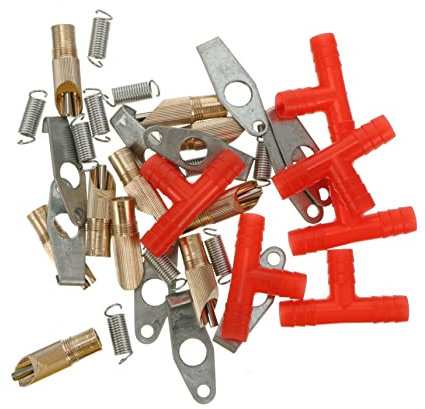 Abreuvoir Automatique Lot de 10 à Ressort, Plastique, pour Lapins