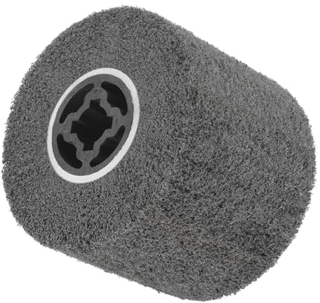CoCud Roue à Lamelles Abrasives, 120mmx100mm (D x L), Grain 60, Roue en Nylon - (Applications : Pour Le Polissage et Le Lustrage)