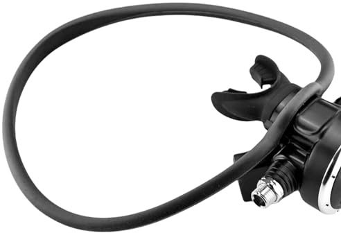Silikon-Regulator-Halskette – Oktopus-Halter, Scuba, flexibler Mundstück-Regler, bequeme Passform, Tauch-Mundstück-Regler, Halskettenring, Oktopus-Halter, Regulator-Halskettenhalter, 75,9 cm
