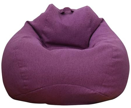 Lazy Sofa Cover – Fodera per poltrona sacco | Copertura di ricambio per poltrona sacco Lazy con cerniera, lavabile e mobile, senza imbottitura