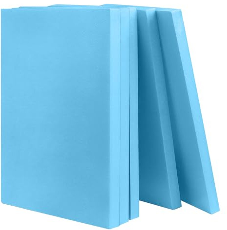 TAIANJI 5 Pack Foam Blocks Large High Density Foam 40x30x2cm Craft Foam Board for Crafting, Modeling, Architectural Sculpture