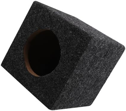 JECOMPRIS Caisson Audio Voiture Enceinte Carrée pour Haut-Parleur De Voiture Remplacement Système Audio