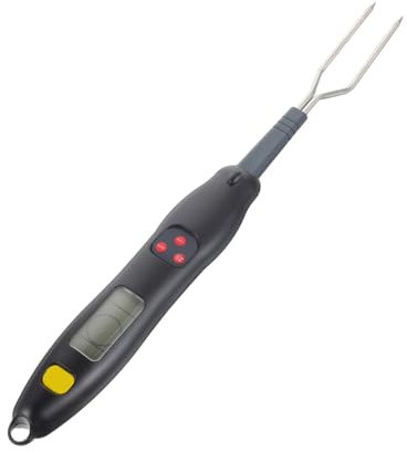 2pcs Digital Meat Thermometer Fork Accurate Bbq Cooking Probe for Done Meat for Home Grilling Kitchen Cafe and Restaurant Use