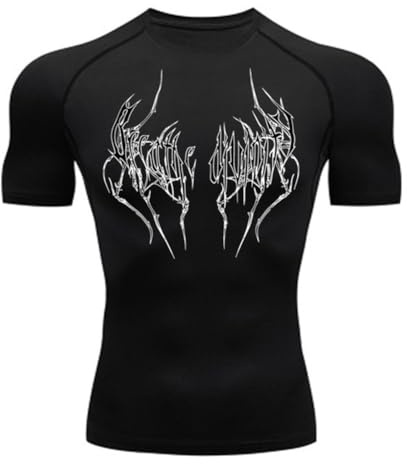 Chemise de Compression pour Hommes Fitness Gym Rashgard Sports Running T-Shirt Top T-Shirt à Manches Courtes à séchage Rapide
