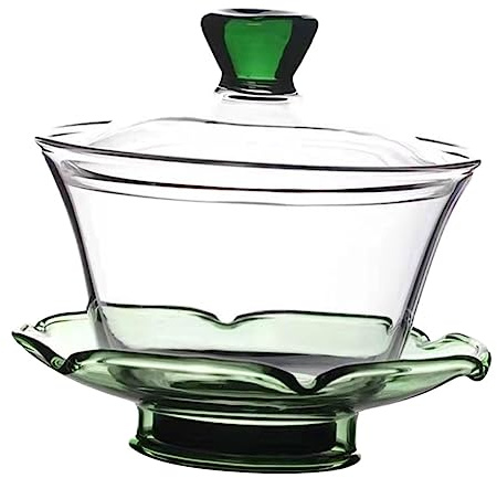 Hemobllo Té De Taza De Vidrio Decorativa Exquisita Taza De Té De Sopera Hogar Para Tomar La Sala De Estar