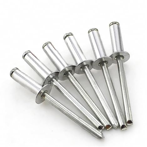 Remaches ciegos de aluminio con cabeza avellanada plana, mandril, for muebles, coches y aviones, 20/50/100 unidades, M2.4, M3, .2 lingli(20Pcs,M3.2x8)