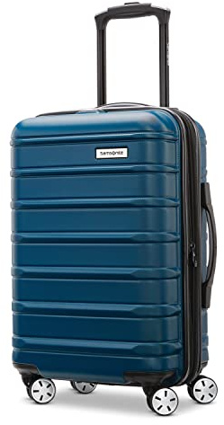 Samsonite Omni 2 Hartschalen-Koffer, erweiterbares Gepäck mit 360-Grad-Rollen