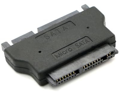 CY Adapter 1.8 Micro SATA 7+9 16pin SSD HDD Disk to 2.5 SATA 7+15 22pin Adapter