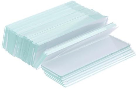 Mikroskop-Objektträger Vorgereinigte, 100-tlg Deckgläser Mikroskop-Abdeckgläser 50x24mm für Labor, Biologische Wissenschaftliche Ausbildung