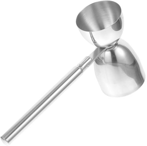 HOLIDYOYO Jigger De Acero Inoxidable Doble Cara Vaso Medidor Para Cócteles Para Bares y Uso Familiar Fácil De Limpiar y Reutilizable