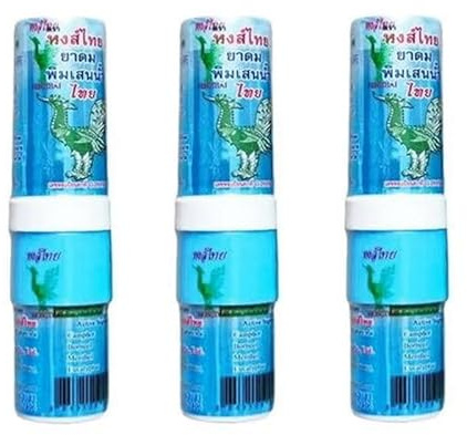 Hong Thai Traditional Herbal Aroma Duftstift Edition 3 Stück