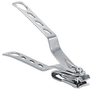 HAPINARY Tagliaunghie Professionale con Design Ergonomico e Rotazione a 360 Gradi in Acciaio Inossidabile per Unghie Spesse e Mani