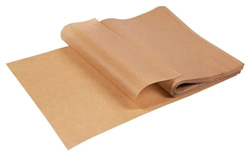 TOPPERFUN 200piezas Papel Para Hornear Resistente Al Aceite Reutilizable Papel De Horno Barbacoa