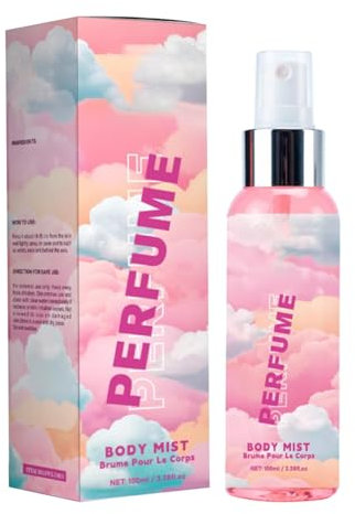 Profumi Femminili,Spray Corpo 100ml Zucchero Filato - Lunga Durata Per Donna Capelli Viaggio Sera Giorno Notte Matrimonio
