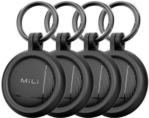 MiLi LiTag Android Smart Tracker, Porte-clés localisateur Compatible avec l’Application Google Localiser (Android Uniquement), Tracker Bluetooth pour valises/Sacs/Portefeuilles/clefs
