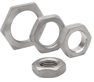 SRTYDCUR Sechskantmuttern Aus Edelstahl 304 1/8 1/4, 3/8 1/2, 3/4 1-1/4, 1-1/2 2, 3 4 BPS-Rohrverschraubungen Gewindeadaptermuttern(1)
