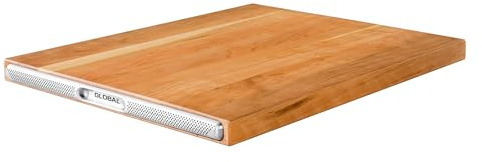 Global Cherry Wood Cutting Board 50x40cm, Premium Large Japanese Inspired Chopping Board, Knife Friendly, Durable, Natural Finish