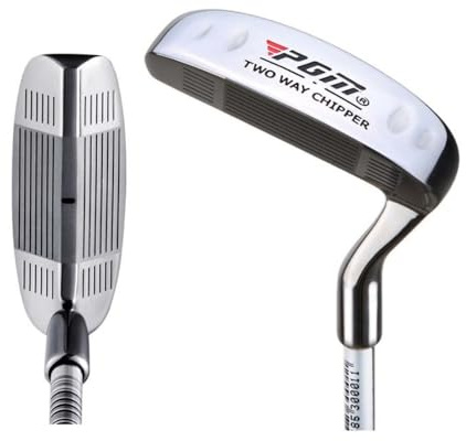 Golf Club Chipper de dos vías de 35° para diestros y zurdos, putter corto de doble cara para hombres y mujeres (ambidiestro, mujeres (34 pulgadas)