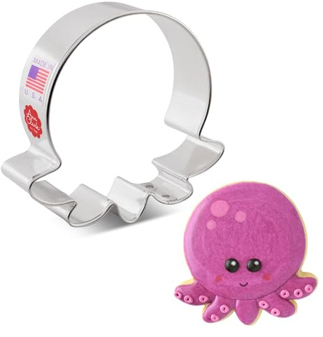 Oktopus Krake Tintenfisch Ausstechform 7,6 cm von Ann Clark USA