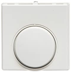 Tower STTPRS Room Thermostat - Tamper Proof Thermostat - Volt Free - Raised Dial - Combination Boiler Compatible - 230 V, White