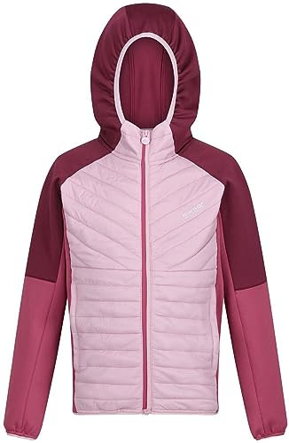 Regatta Kinder Unisex Veste Softshell hybride pour enfant Kielder V Coat, Rose.,