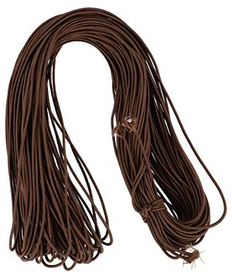 VILLFUL Elastisches Seil Polypropylen Für Gepäckbindung Und Zeltfixierung Hellkaffee Multifunktional Robust Und Einfach Zu Verwenden Für Transporte Und Reisen