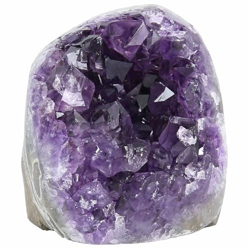 Nvzi Amethyst Druse, Amethyst Stein, Amethyst Kristalle, Bergkristall Rohstein, Roher Amethyst, Natürliche Amethyst-Geodenhöhlen Kristalle Heilsteine, Kristalle Heilsteine, Columnar(250G) | Bergkristall Rohstein,Roher Amethyst,Natürliche Amethyst-Geodenhöhlen Kristalle Heilsteine,Kristalle Heilsteine