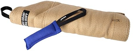 Dingo Gear Set Schutzarm aus Jute Extra weich Beißärmel Plus Beisswurst aus Nylcot Beißtraining für IGP K9 Hundesport Training junger Hunde Beißniveau 2 Fortgeschritten S10041
