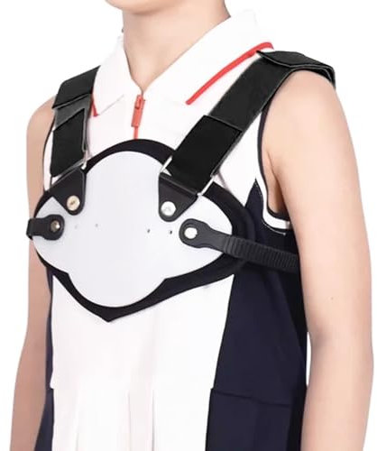 NICHOY Pectus Carinatum Orthosis Brace - Ortesis de esternón deformado, Ortesis de Costillas valgus, Tamaño Ajustable, cómodo y Transpirable, Disponible día y Noche(2-10 Years Old)