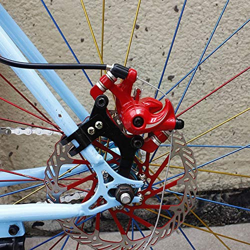 Fahrräder und Zubehör, Schwarze Scheibenbremsen-Halterung, Scheibenbremsen-Modifikation, Original-Fahrräder für Fahrrad-Scheibenbremsen, Fahrrad-Scheibenbremsen-Halterung (20)