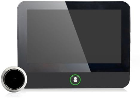 TSLVTA Mirilla Digital for Puerta con Pantalla LCD a Color, 1080P HD, detección de Movimiento, Gran Angular de 120°, WiFi, batería Recargable incorporada for el hogar