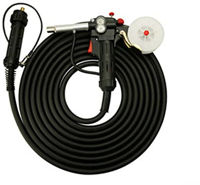 10Ft 3 metros MIG soldador carrete pistola alimentador de alambre soldador de aluminio uso carrete estándar 24V DC Motor boquilla libre Más potente y eficiente