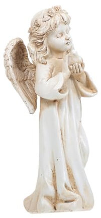 ibasenice Tabletop Statue Im Retro-Stil Resin Skulptur Dekorationsornament Für Garten Und Wohnzimmer Für Glück Und Schutz