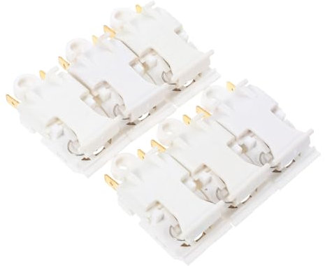 IMIKEYA 6 Pezzi bollitore elettrico sostituzione del termostato dell'acqua termostato scaldabagno elettrico interruttore termostato termoregolatore meccanico AbS bianca
