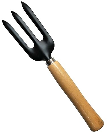 Strumenti di giardinaggio Triangle Fork rastrelli attrezzo pentola rastrello fogliare strumento vegetale attrezzi da giardino per diserbo rastrello per orticoltura Bambù