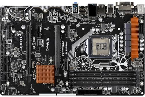 Scheda madre Fit For ASROCK H170A-X1 Intel H170 LGA 1151 DDR4 64GB for Core di sesta generazione I5-6500 I7-6700 I3-6300 G4400 Cpus PCI-E 3.0 ATX