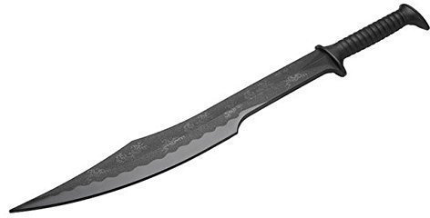 Martial Arts Black Polypropylene Full Contact Warrior Spartan Sword