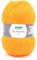 Gründl Wolle Big Mamma uni - XXL Wolle zum Stricken - Strickgarn - Weich und hautfreundlich - 100 % Polyacryl - 1 Knäuel 400 g / 1040 m - Nadelstärke 3,5- 4,5 - curry gelb