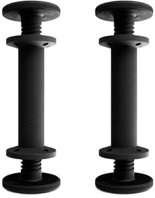 Kensui AdaptaBELL PRO - Adjustable Dumbbell Handles, 140 lb Capacity (Pair)