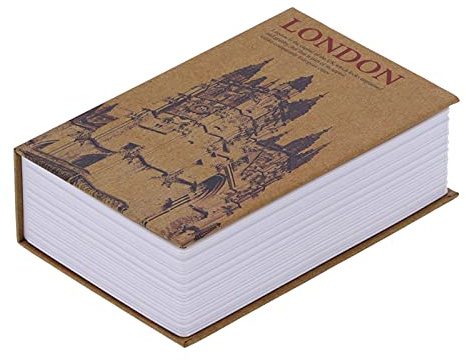 Buchtresor mit Kombinationsschloss, Umleitungs-Buchtresor-Aufbewahrungsbox, Geldversteckbox, Strapazierfähiger für Zuhause, Büro, Schlafsaal, Schule, 7,1 X 4,6 X 2,2 Zoll