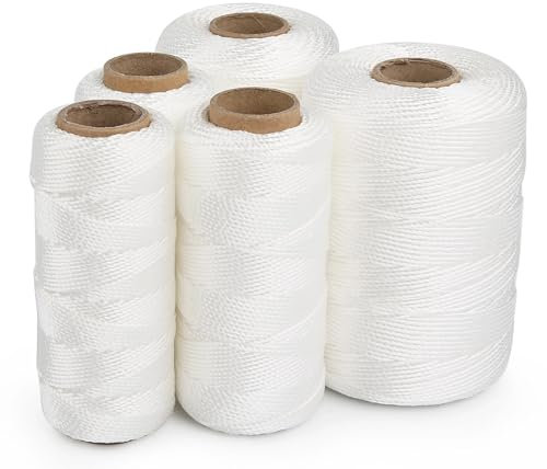 Cuerda De Jardín 250/800/1050FT línea Tiza Cuerda abrasión Rot Pesca DIY artesanía jardinería Bricolaje (Size : 225ft (68m))