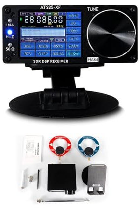 ATS25-XF Full Band Radio Receiver -DSP Shortwave Frequency Radio Receiver Scanner, 2.8'' LCD Display, FM SW SSB LW AIR Aviation Band