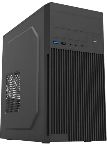 PCBYTE® Ordenador de sobremesa PC Intel 14Gen,UHD 4K, Windows 11 Pro- USB3.1 - Wi-Fi (Intel i5, 1TB | 16GB DDR5)