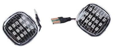 Intermitente Lateral Para Seat para Toledo IV MK4 KG3 2012 2013 2014 2015 Facelift secuencial LED indicador lateral lámpara luz señal giro(Clear)