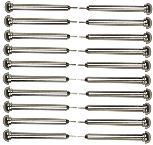 MOOKEENONE 20 x metallspets klockarmband rem armband länk pin borttagare reparationsverktyg
