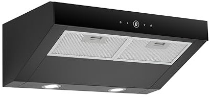 Respekta Dunstabzugshaube unterbau Sanja/Unterbau-Dunstabzugshaube 60 cm/Metallgehäuse in Schwarz/Umluftbetrieb / CH12060 S-21 / A+ / 55–64 dB