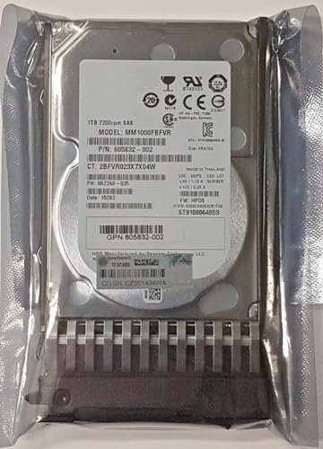 1TB SAS MM1000FBFVR/ST91000640SS 7200RPM 64MB HDD 2.5 Internal Hard Drive
