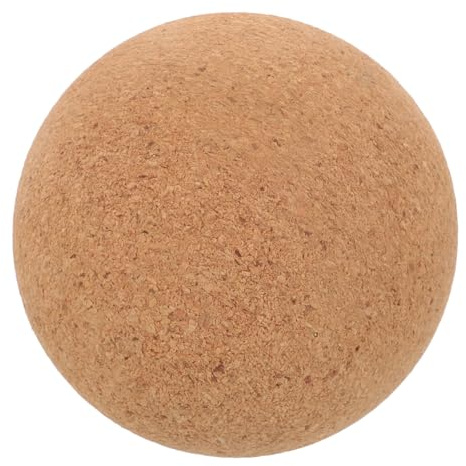 Yoga Massageball aus Kork für Rücken, Nacken und Taille | Gezielte Muskelentspannung, Einfache Massageanwendung, Stabile Struktur, für Klinik und Zuhause